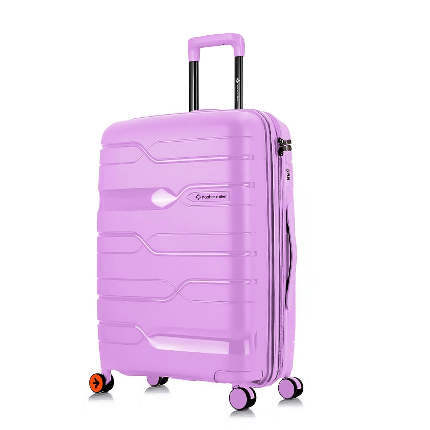 Nasher Miles Paris Hard-Sided Polypropylene Check-in Luggage 28 inch | 75cm | 8 Wheels